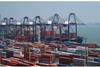 Shanghai container port
