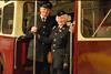 On the buses
