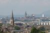 View of glasgow from queens park