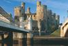 Conwy castle   bridge view