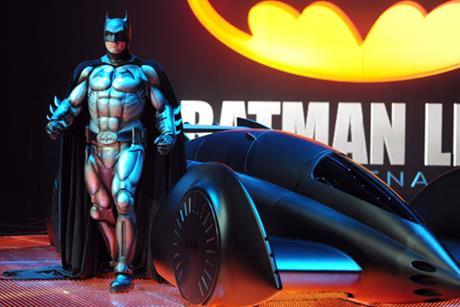 Batmobile unveil