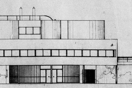 Villa Savoye elevation