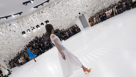 Dior couture show