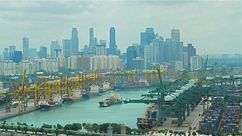 Singapore container port