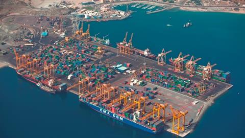 Dubai container port
