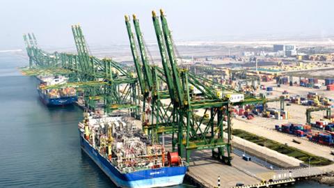 Tianjin container port