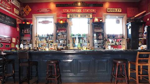 Stalybridge station buffet