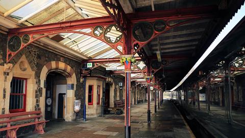 Great malvern station platform