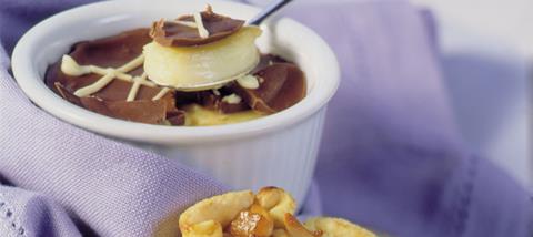 White chocolate crème brûlée
